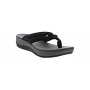 Clarks® Cloudsteppers Arla Kaylie Women's Flip Flop Sandals Color: Black Size: 7